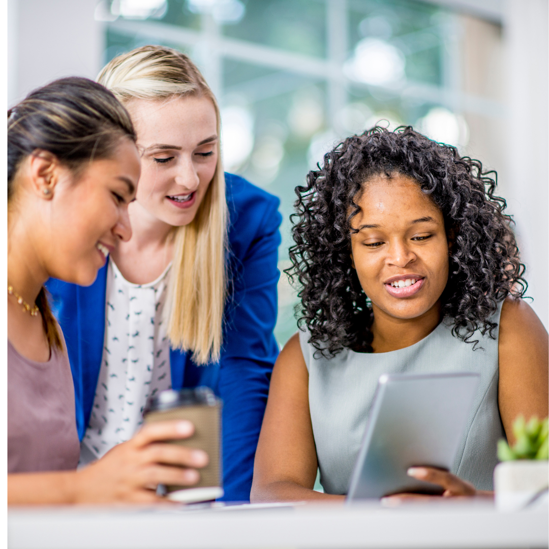 women working together
